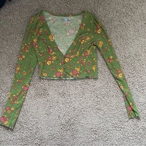 Urban Outfitters Floral Shirt